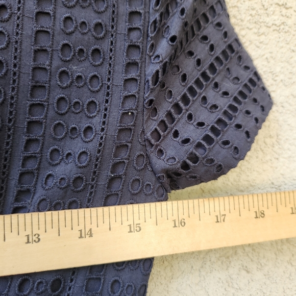 BANANA REPUBLIC Women’s Dress Size 0 Tiered Cottagecore Romantic Maxi Eyelets - Picture 10 of 13